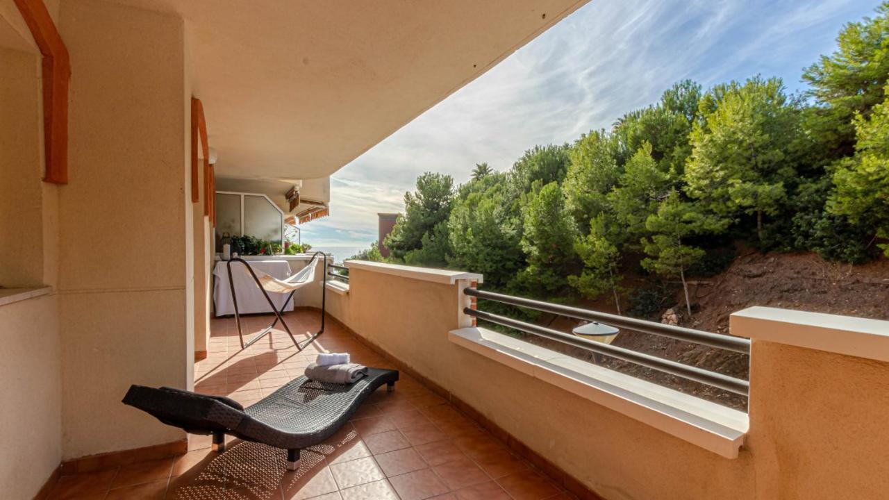 797 Holiday Rentals- Piso Con Amplia Terraza A Solo 1 Min De La Playa Benalmádena Kültér fotó